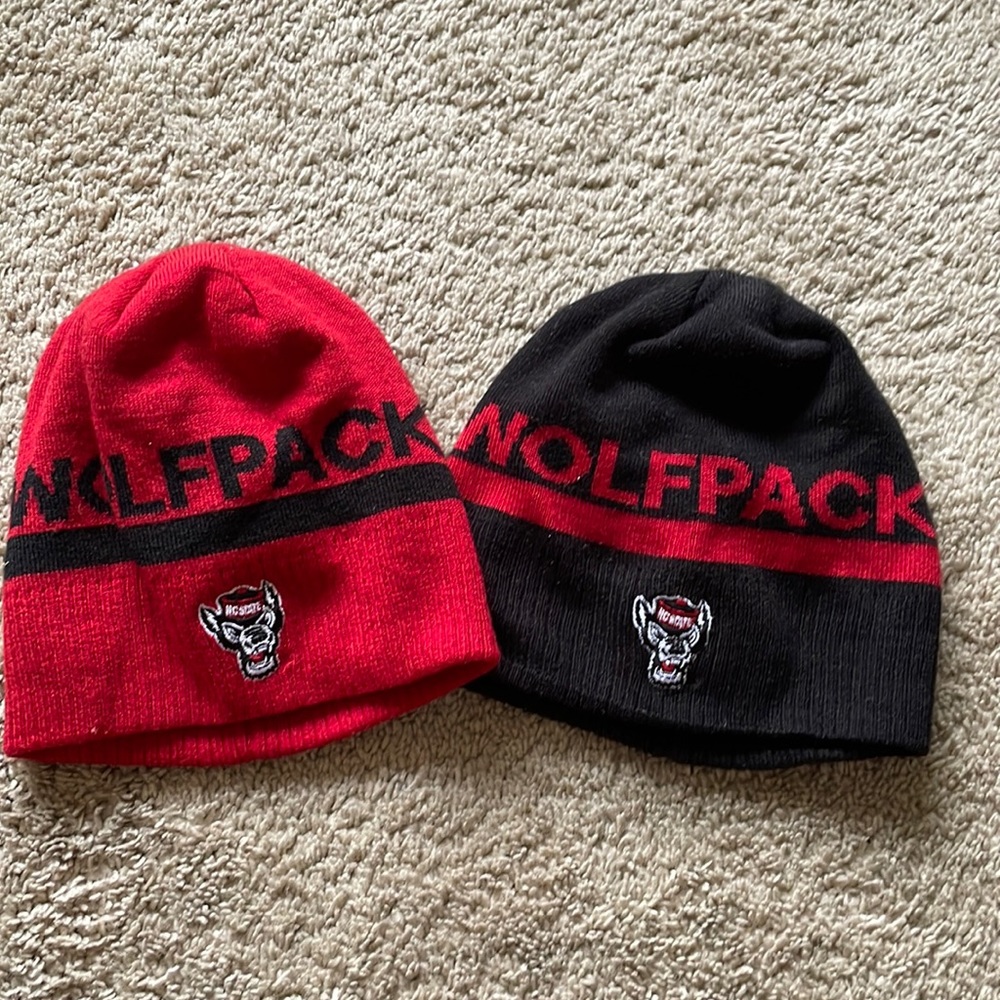 adidas NC State Team Knit Hat (2)